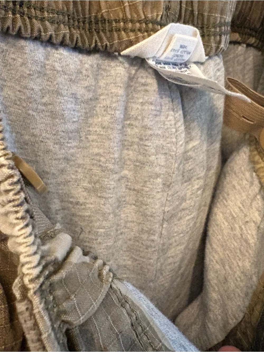 12S LANDS END IRON KNEE Kids Camo Cargo LINED Pants - Camouflage